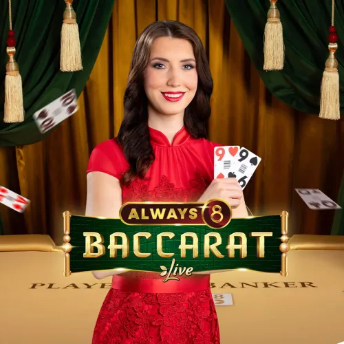 Play Live Baccarat in the Live Casino section on Basswin.