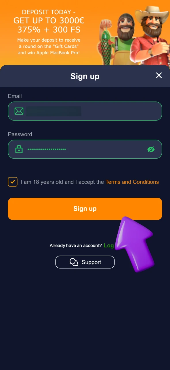 Сделать альты для изображений: 1. Create or log in to your account 2. Complete basic profile details 3. Make a deposit 4. Choose a welcome offer 5. Browse and start playing games