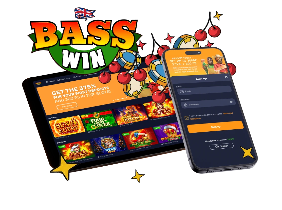 Play Basswin Casino in UK and have fun.