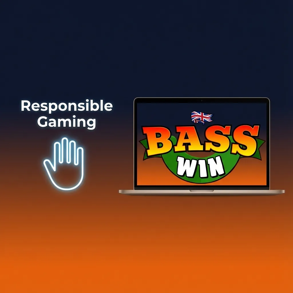 Illustration of a person gambling online with safety icons highlighting limits, time‑outs, and responsible gaming tools