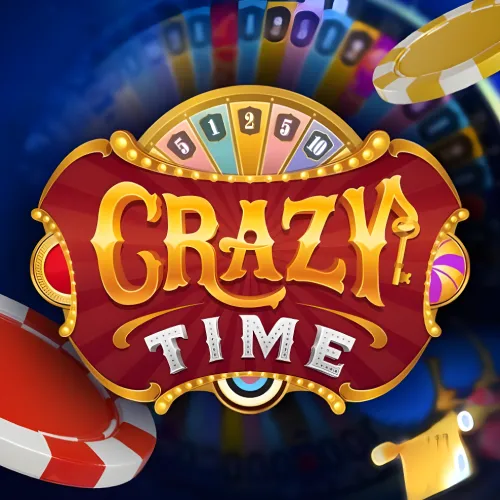 Crazy Time live wheel at Basswin Casino.