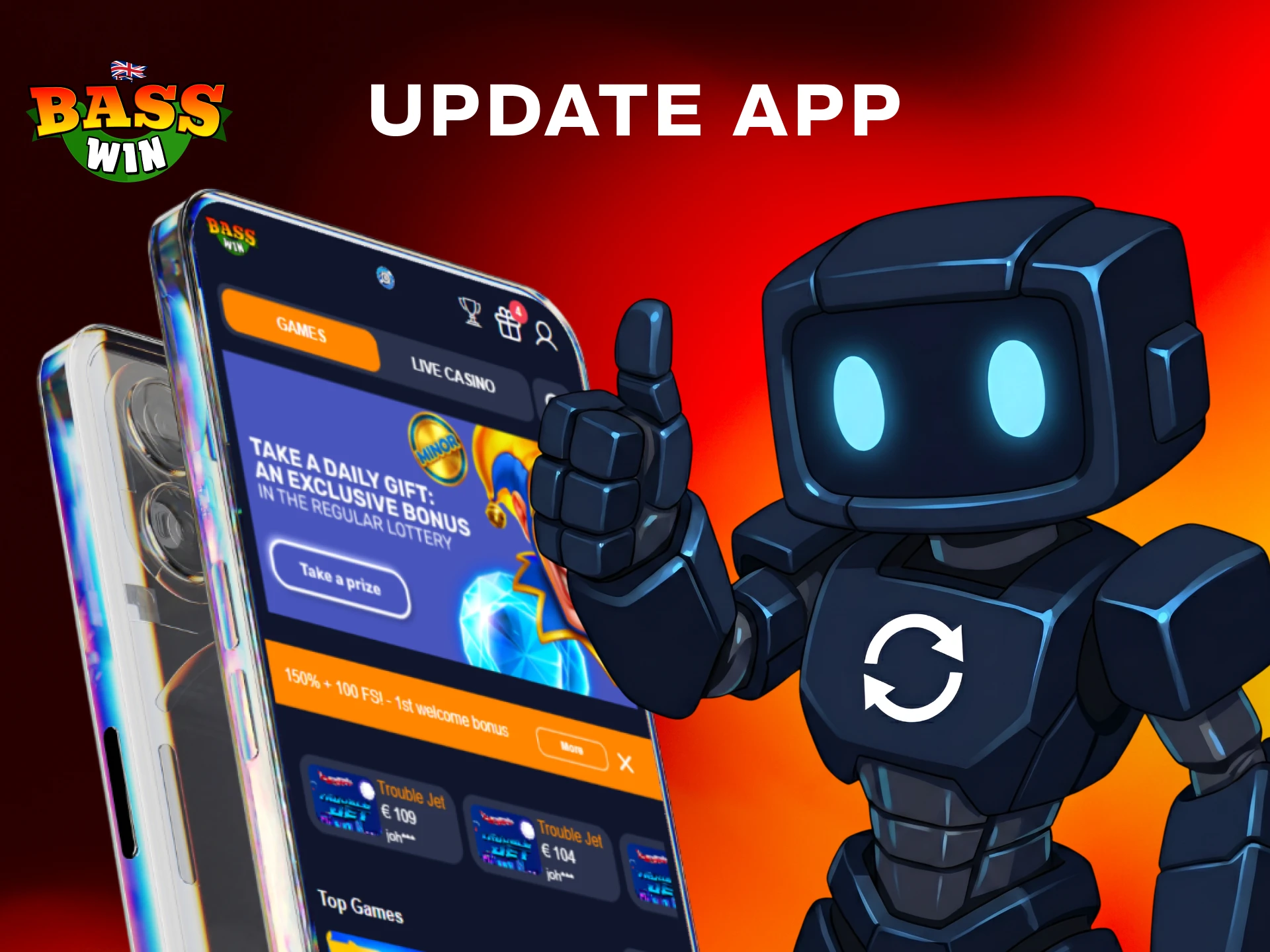 Basswin Android App Update