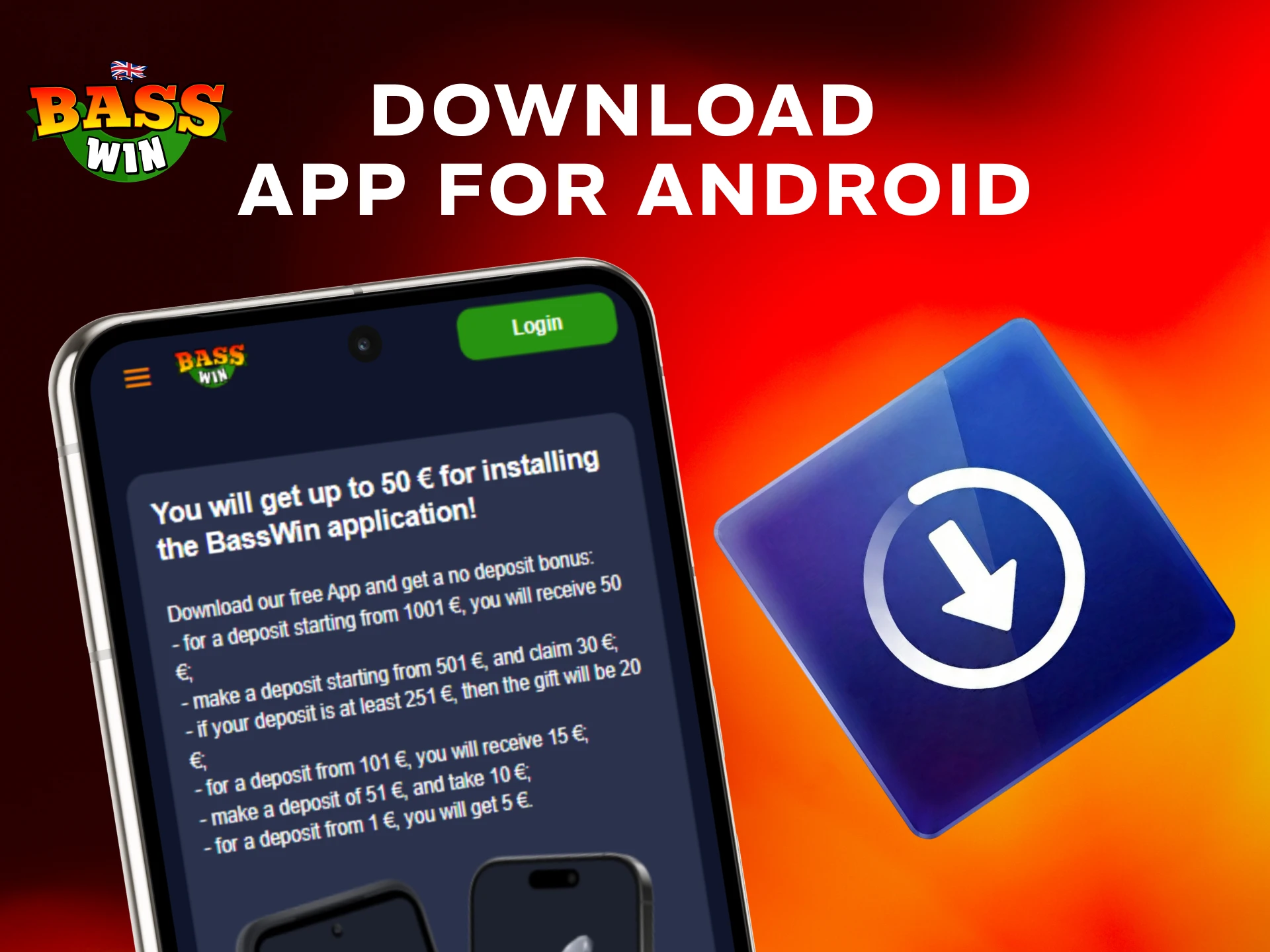 Download the Basswin App APK to your Android device now.