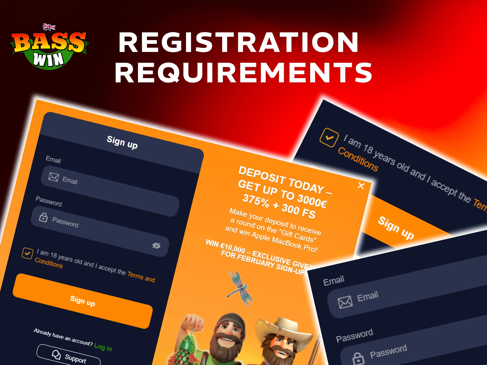 Check the necessary criteria for the Basswin Registration Process today.