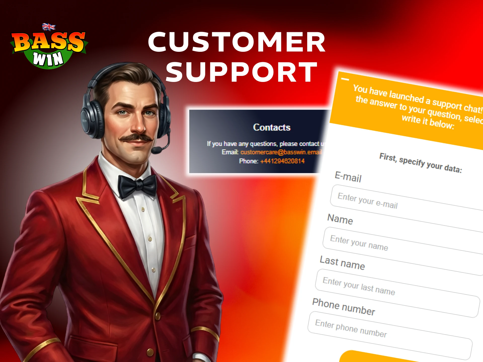 Contact the professional team regarding your Basswin Withdrawal Methods questions.